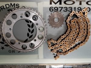 Αλυσιδογράναζα AFAM ΧΡΥΣΗ ΕΝΙΣΧΥΜΈΝΗ O'RING GSR 600 SUZUKI  !!!