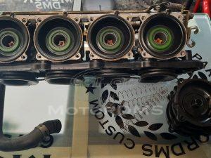 ΚΑΡΜΠΥΡΑΤΕΡ ΜE ΓΝΗΣΙΕΣ JAPAN 4 ΜΕΜΒΡΑΝΕΣ ΚΟΜΠΛΕ KAWASAKI ZX6R 600 NINJA 96-02 ΣΕ ΠΟΛΥ ΚΑΛΗ ΚΑΤΑΣΤΑΣΗ !!!