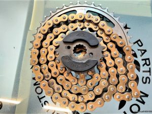 Αλυσιδογράναζα AFAM JT ΧΡΥΣΗ ΕΝΙΣΧΥΜΈΝΗ O'RING Kawasaki VN 400-800 Vulcan 1995-04 (Classic) (vulkan)