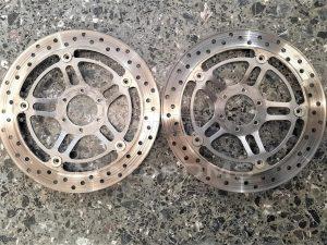 HONDA HORNET CB600 F 98 99 00 01 02 ΔΙΣΚΟΠΛΑΚΕΣ ΕΜΠΡΟΣ ΖΕΥΓΟΣ ΓΝΗΣΙΕΣ