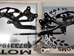 NEW ΜΑΡΣΠΙΕ ΑΓΟΝΙΣΤΙΚΟΥ ΤΙΠΟΥ!!! ZX 250 R ZXR 250 300 NINJA KAWASAKI ΜΑΣΠΙΕΔΕΣ ΠΑΤΑΚΙΑ ΛΕΒΙΕ ΤΑΧΥΤΗΤΩΝ ΠΟΔΟΦΡΕΝΟ SET!!!